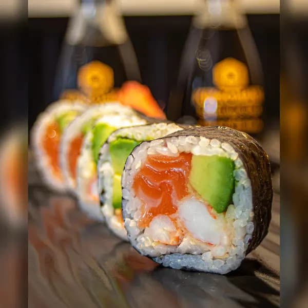 Futomaki saumon crevette