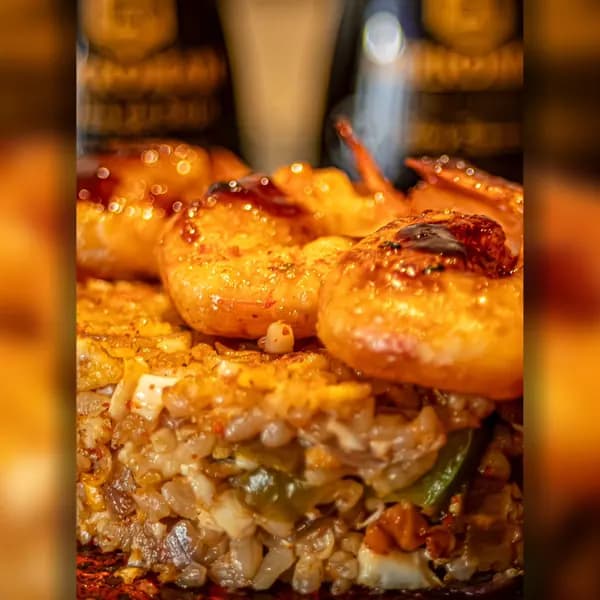 Poke saumon teriyaki